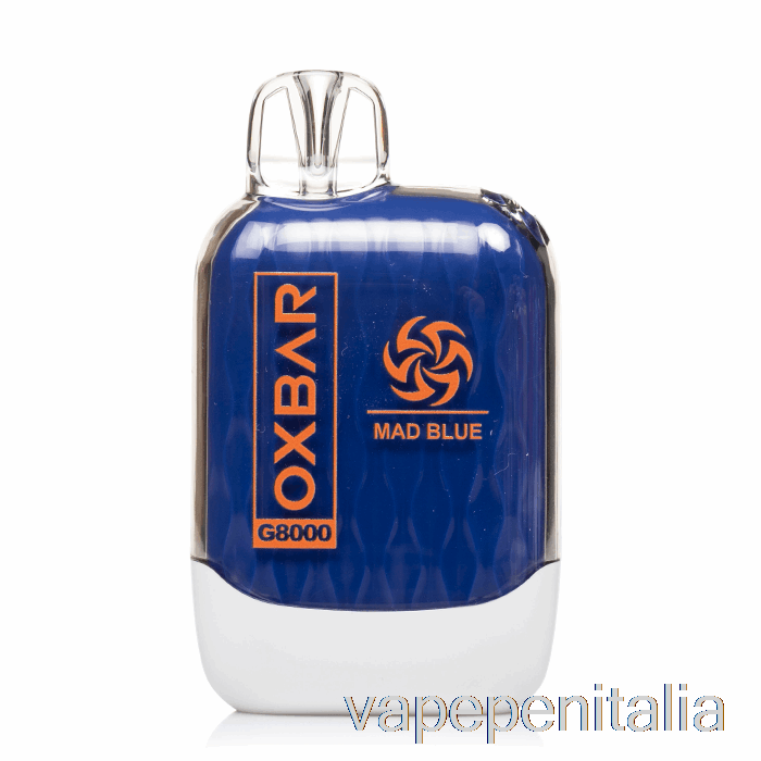 Vape In Italia Oxbar G8000 Usa E Getta Mad Blue